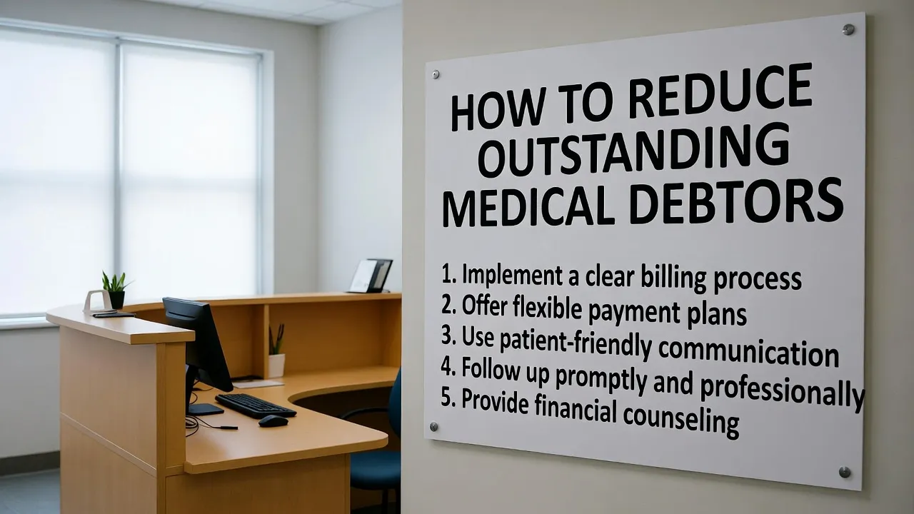 How to Reduce Outstanding Medical Debtors